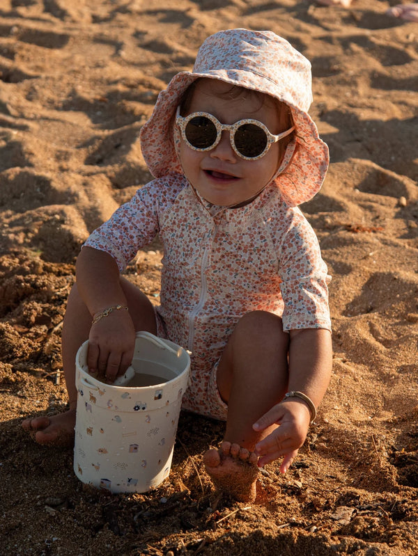 BAMBOOM Cappellino da mare UV50+ - ROSY GARDEN 432