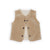 BAMBOOM Gilet smanicato reversibile - MOCHA SAND 347