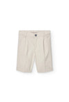 BOBOLI BERMUDA LINO BEIGE