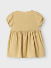 LIL ATELIER VESTITO GIALLO SABBIA