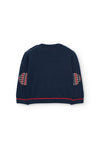 BOBOLI MAGLIONE BLU BLU NAVY GUARDIE LONDON 712190