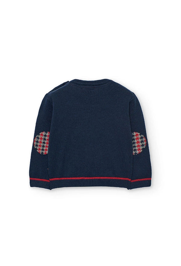 BOBOLI MAGLIONE BLU BLU NAVY GUARDIE LONDON 712190