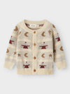 LIL ATELIER CARDIGAN TURTLEDOVE