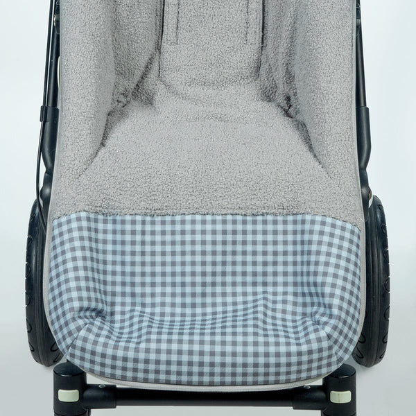 PASITO A PASITO SACCO PASSEGGINO INVERNALE TOGHETER AZZURRO GRIGIO