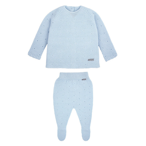 CONDOR COMPLETO LUNGO TRAFORATO AZZURRO