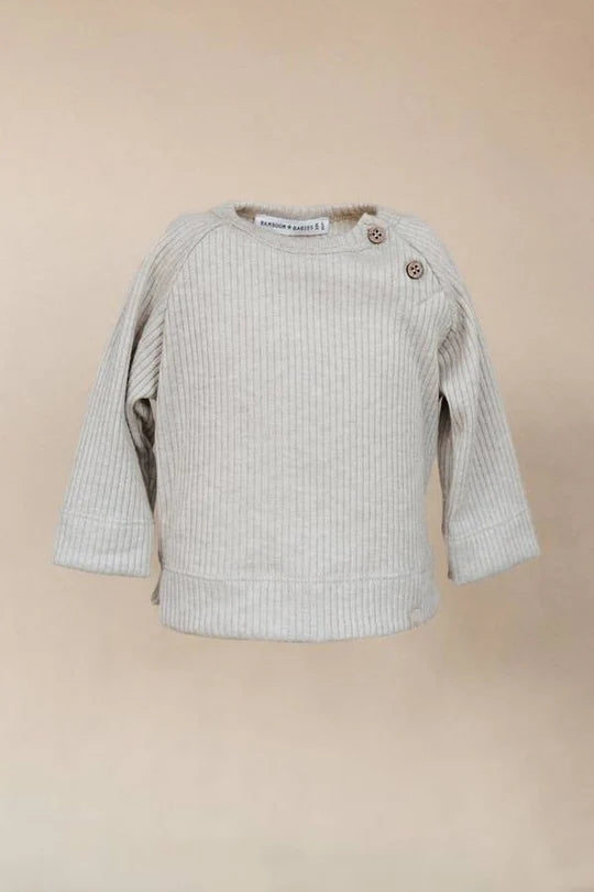 BAMBOOM T-SHIRT APERTURA RAGLAN SAND