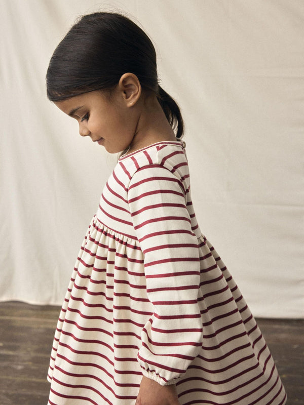 LIL ATELIER ABITO TURTLEDOVE/RED