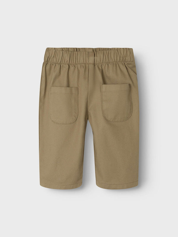 LIL ATELIER PANTALONE MARRONE