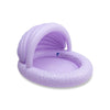 SWIMESSENTIAL Piscina per bambini - Lilla - Leopardo - Ø 100 cm con tettuccio