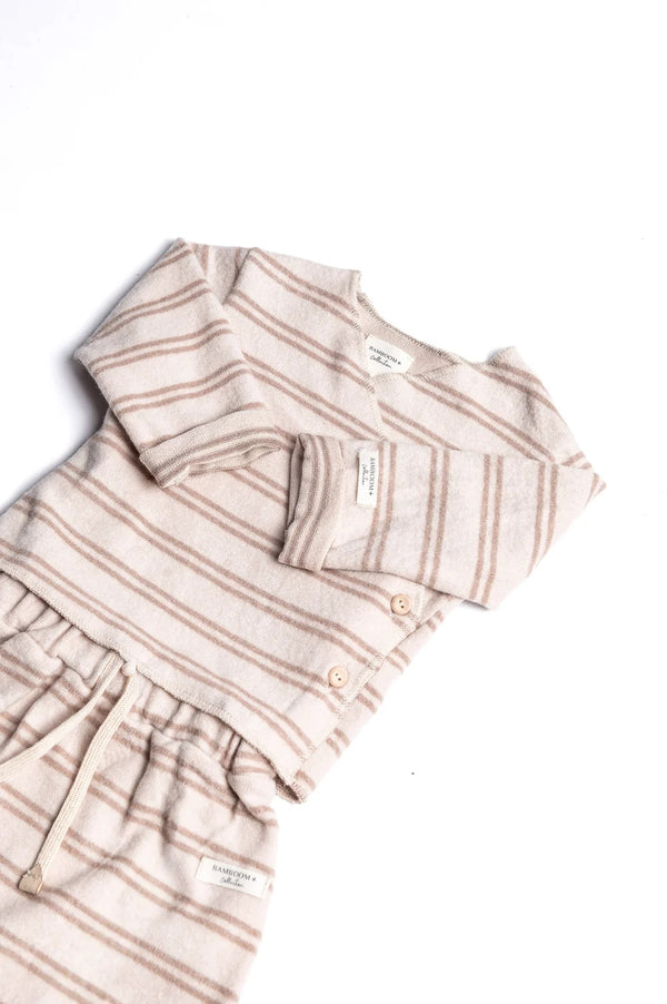 BAMBOOM TWIN-SET STRIPE PINK 1306