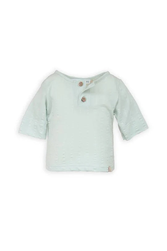 BAMBOOM T-SHIRT MANICHE CORTE BLU BLUSH