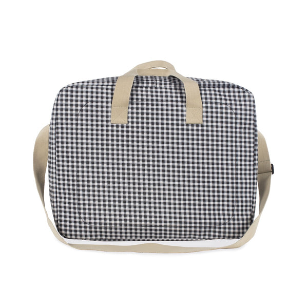 WALKING MUM Valigia I Love Vichy Nero (IV)