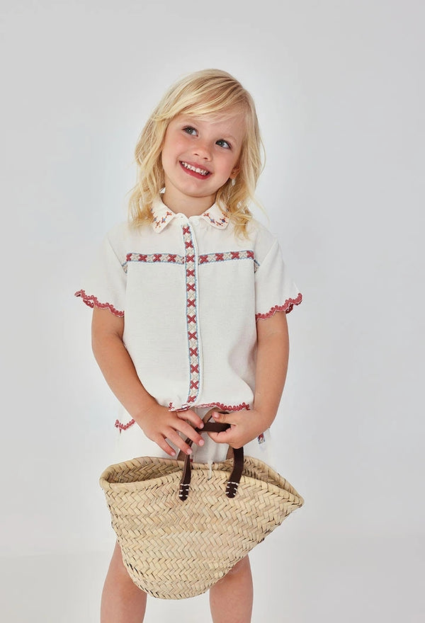 BOBOLI COMPLETO CAMICIA M/M +PANTALONCINO