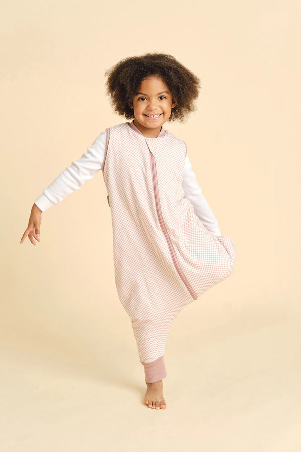 MOLIS&CO Sacco nanna con piedini - Vichy Pink - TOG 1