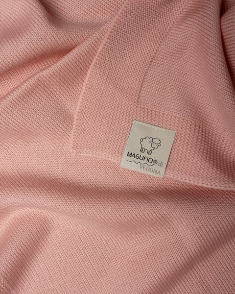 MAGLIFICIO DI VERONA Copertina neonato in pura lana merino misura 70*80cm - essential CIPRIA