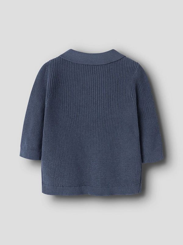 NAME IT MAGLIA POLO DINOSAURO VINTAGE INDIGO