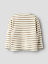 LIL ATELIER MAGLIA A RIGHE TURTLEDOVE