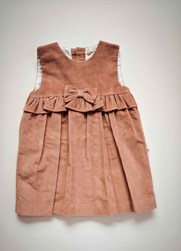 BABYGI SCAMICIATA VELLUTO ROSA ANTICO