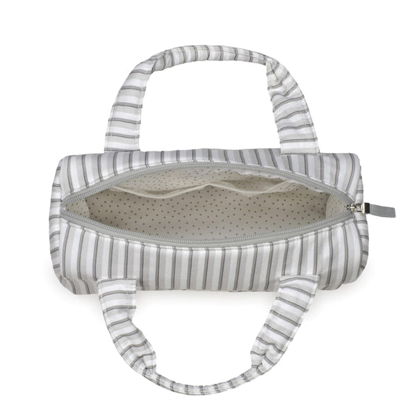 WALKING MUM MINI BAG BOTTON STRISCE