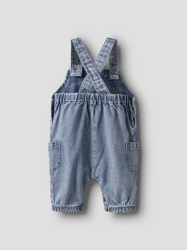 LIL ATELIER SALOPETTE MEDIUM BLUE DENIM