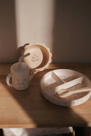 BAMBOOM SET PAPPA DINNER SET TULIPS