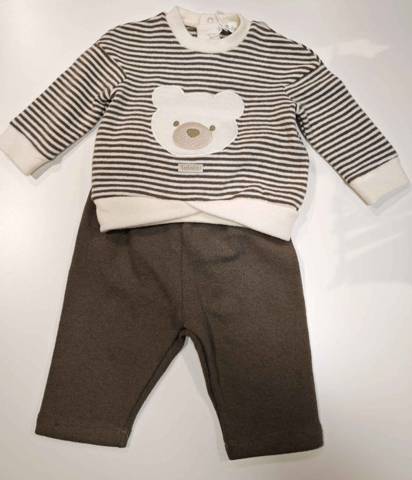 LALALU' COMPLETO IN MAGLIA KIWI