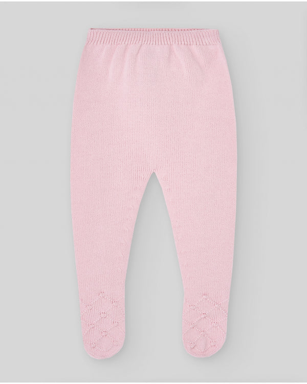 PAZ RODRIGUEZ COMPLETO 100% LANA COLLO ROUCHES ROSA