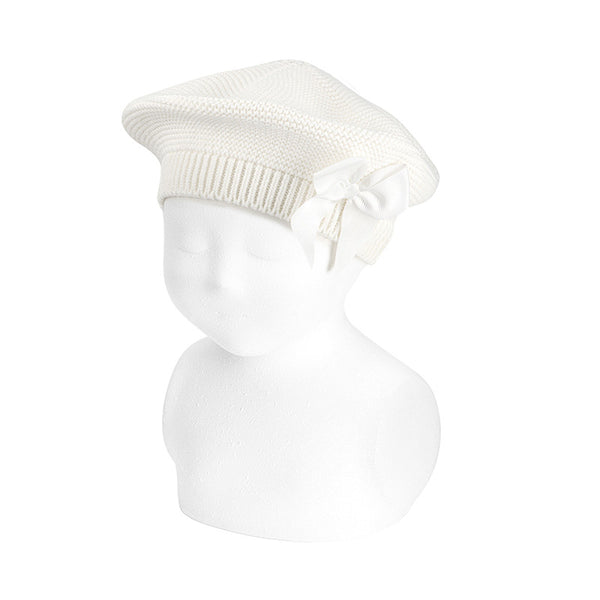 CONDOR BASCO IN COTONE CON FIOCCO LATTE