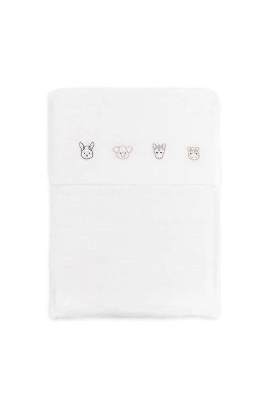 BAMBOOM Lenzuola culla + federa - ANIMAL FRIENDS 236
