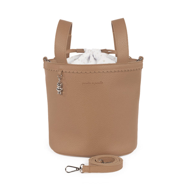 PASITO A PASITO BUCKET BAG ICON CARAMEL