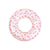 SWIMESSENTIAL Salvagente - Rosa antico - Leopardo 50CM