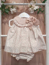 VALENTINA BEBES ABITO MARA ROSA+CULOTTE