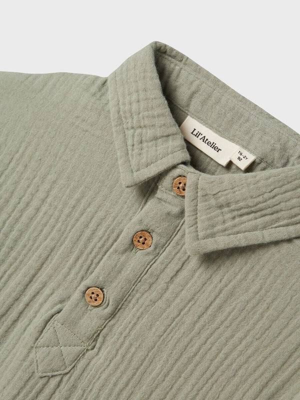 LIL ATELIER CAMICIA SEAGRASS