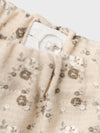 LIL ATELIER PANTALONE FANTASIA FIORI BEIGE