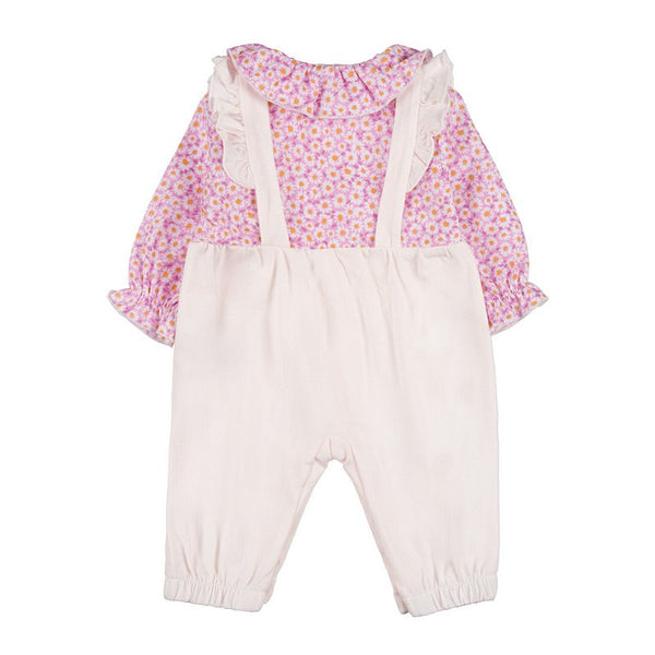 NANAN TUTINA APERTA DAVANTI CON CAMICIA MARGHERITE LILLA