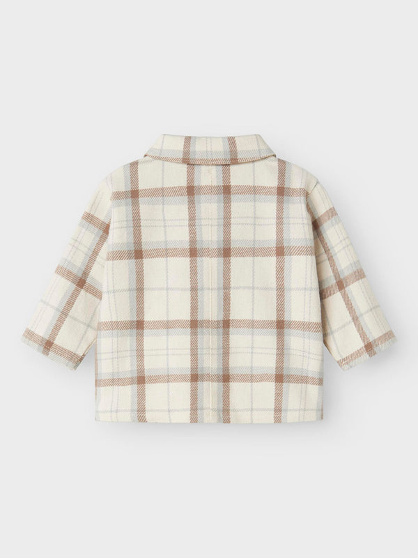 LIL ATELIER CAMICIA A QUADRI TURTLEDOVE