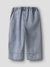 LIL ATELIER JEANS WIDE BLUE DENIM