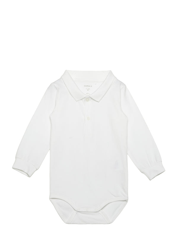 NAME IT BODY BRIGHT WHITE COLLO POLO