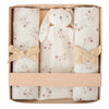 BIMBIDREAMS CONFEZIONE REGALO 2 MUSSOLE E DOUDOU ROSA SGDC2914