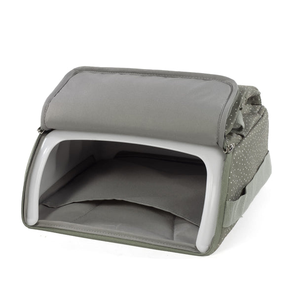 WALKING MUM SEGGIOLONE PORTATILE MUSCHIO POIS VERDE