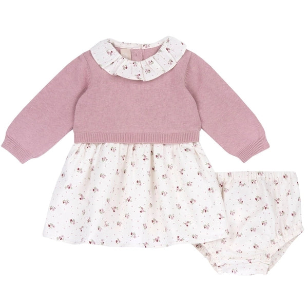 CHICCO SET 2PZ ABITO MANICA LUNGA+COULOTTE