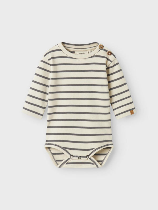 LIL ATELIER BODY TURTLEDOVE/poppy seed