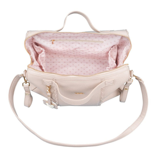 NANAN BORSA PASSEGGIO C/FASCIATOIO BEIGE