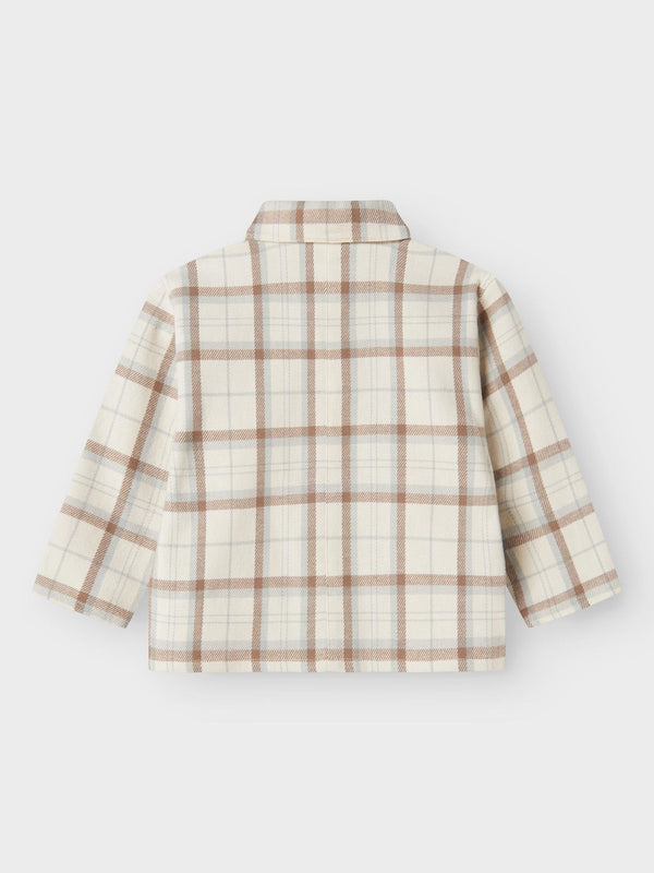 LIL ATELIER CAMICIA A QUADRI TURTLEDOVE