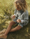 LIL ATELIER PANTALONI CORTI SEAGRASS