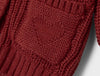 LIL ATELIER CARDIGAN spiced apple