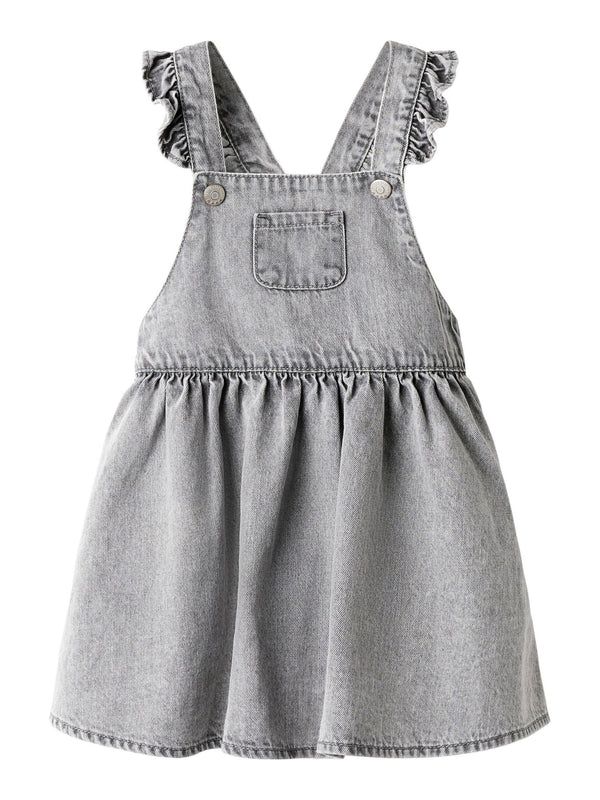 NAME IT SALOPETTE JEANS LIGHT GREY DENIM