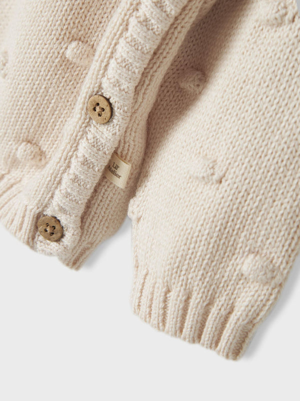 LIL ATELIER MAGLIA PASTEL PARCHMENT