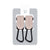 PASITO A PASITO SET DI 2 GANCI PER PASSEGGINO ICON ROSE