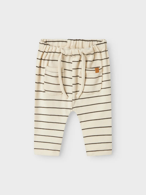 LIL ATELIER pantaloni TURTLEDOVE A RIGHE